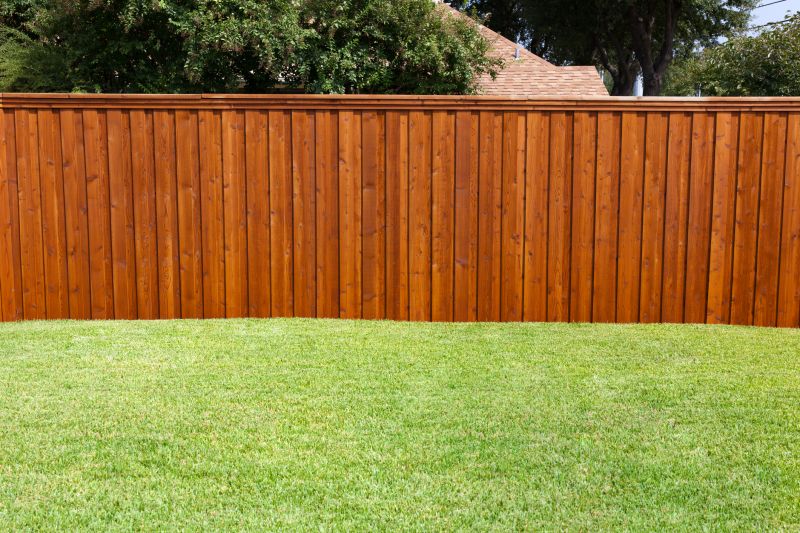 Backyard Wood Fence Service