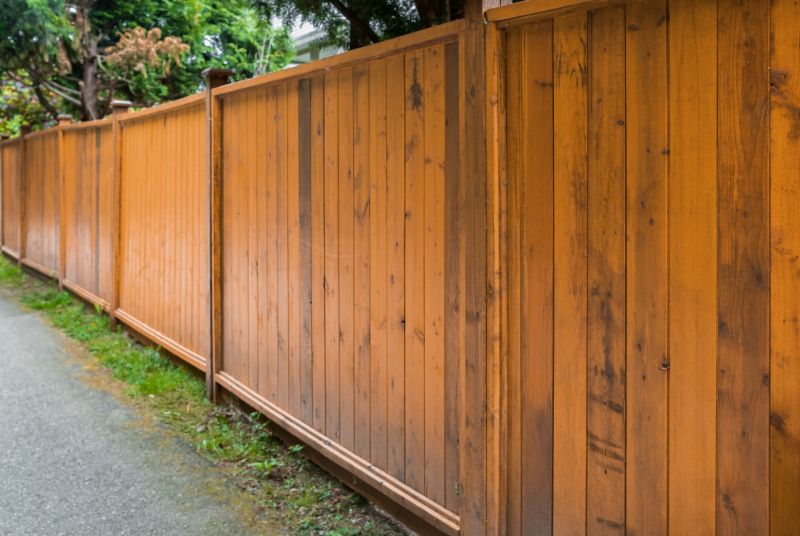 Wooden Privacy Fence
